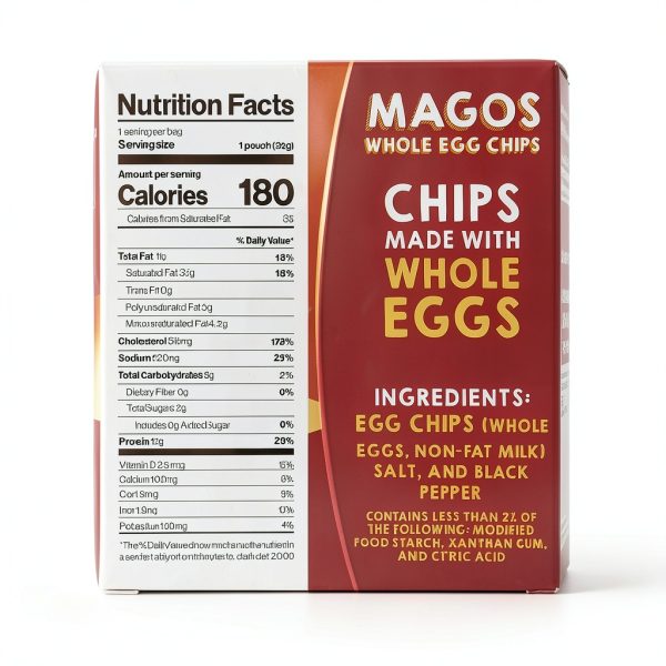 Magos Protein Chips Low Carb Keto Snack 12g Protein-1