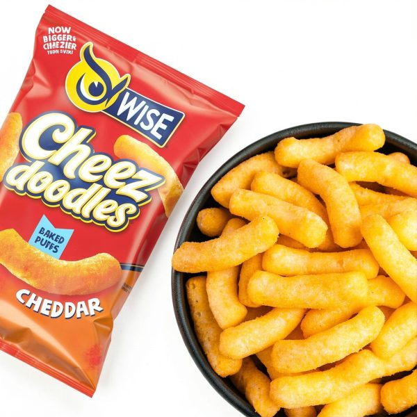 Wise snacks baked cheddar puffs gluten free cheesy snack-3