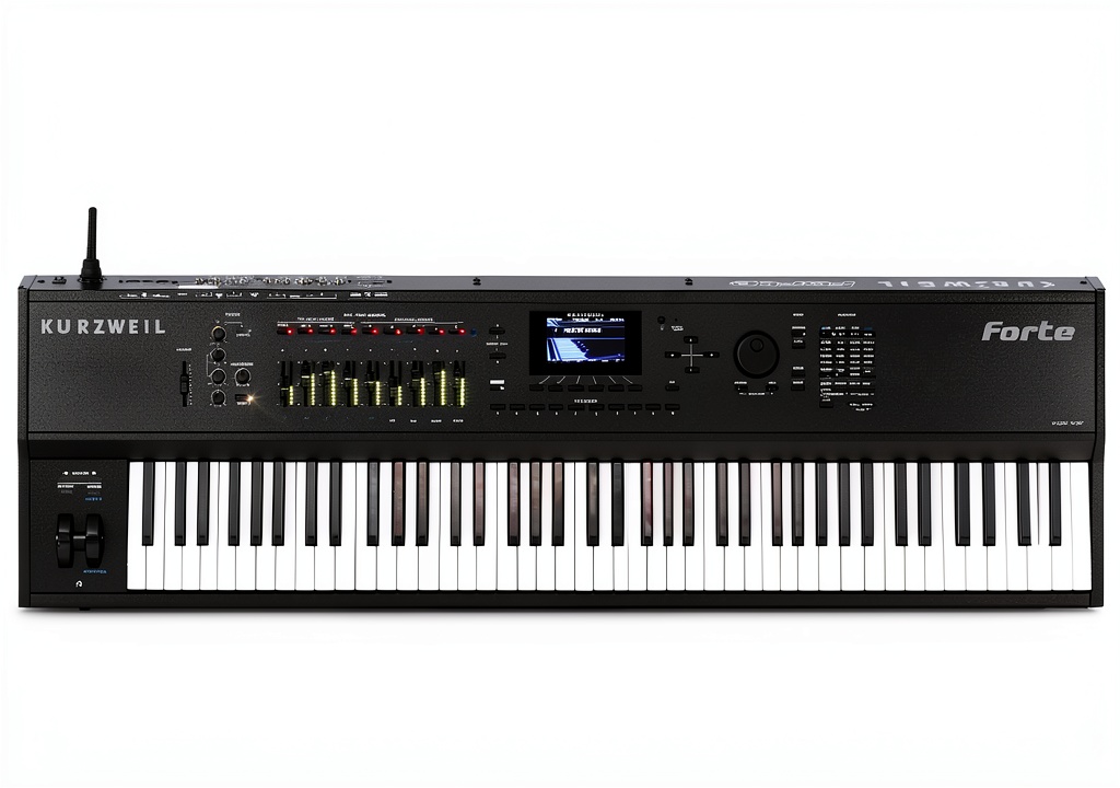 'Forte Stage Piano with fully-weighted hammer action keybed'