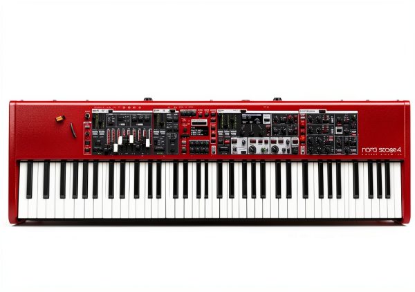 Nord Stage 4 Digital Piano STAGE4-88 Black with Triple‑Sensor Keys-0