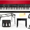 Nord Grand 2 88-Note Digital Piano Bundle with Stand-0