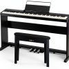 Casio CDP-S160 Digital Piano Black with Furniture Stand and Pedal-0