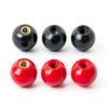 Othmro Threaded Ball Knob 20pcs 0.79in M5 Female Black Bakelite-4