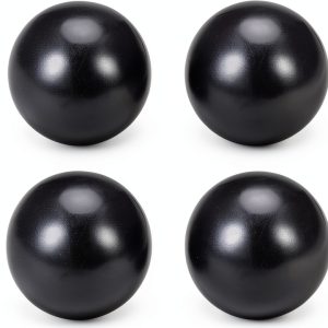 Thermoset Ball Knob M6 Female Threaded 20mm Smooth Rim Black uxcell-0
