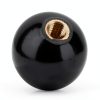 M10 Female Threaded Ball Knob – HERCHR 5pcs Black Lever for Lathe-4