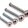 Ball Nuts Knob PATIKIL M3x0.5mm 50 Pack Silver Tone Carbon Steel-3