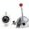 Threaded Ball Knob M8 25mm Phenolic Handle 5-Pack Black M Meterxity-3