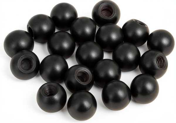 M4 Thread Cap Nuts 20PCS Black Ball Knob by FdcZeyxior for Lighting-0