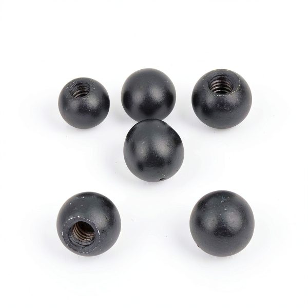 M4 Thread Cap Nuts 20PCS Black Ball Knob by FdcZeyxior for Lighting-2