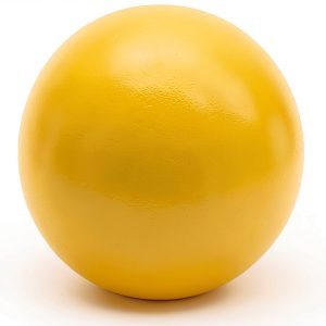 Phenolic ABS Yellow Ball Knob SB 3/8-16 Thread Brass Insert-0