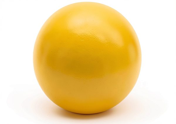 Phenolic ABS Yellow Ball Knob SB 3/8-16 Thread Brass Insert-0