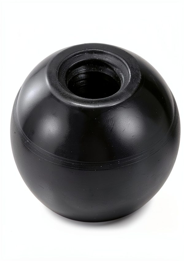 Threaded Ball Knob M8 25mm Phenolic Handle 5-Pack Black M Meterxity-2