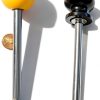 Phenolic ABS Yellow Ball Knob SB 3/8-16 Thread Brass Insert-2